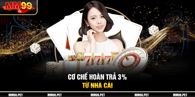 Cơ chế hoàn trả 3% từ nhà cái